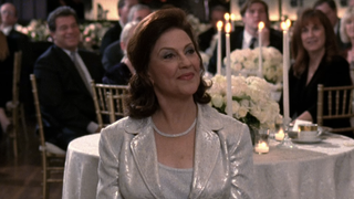 Emily Gilmore at her wedding in Gilmore Girls