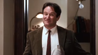 Robin Williams in Dead Poets Society.