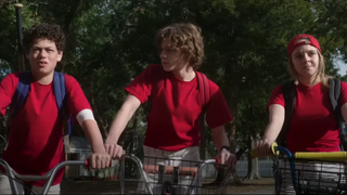 kid stars in Monster Summer on bikes