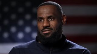 LeBron James speaks about competing with Team USA while appearing on The Today Show