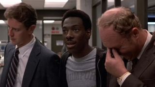 Judge Reinhold, Eddie Murphy and John Ashton in Beverly Hills Cop