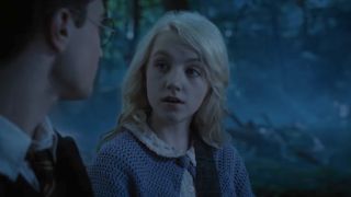 Luna Lovegood talking to Harry Potter about Thestrals