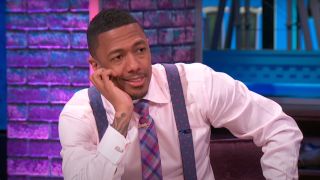 Nick Cannon speaks during The Nick Cannon Show