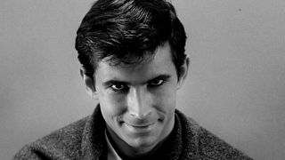 Norman Bates at the end of Psycho.