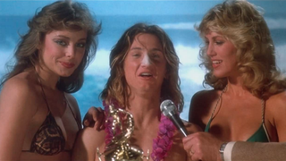 Sean Penn, Ava Lazar, and Lori Sutton in Fast Times at Ridgemont High